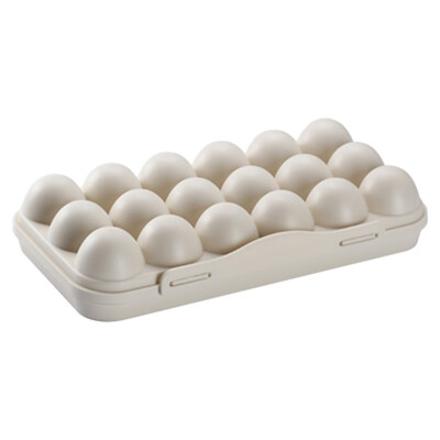 

Toponeto Egg Tray Holder Egg Storage Box Refrigerator Crisper Storage Container