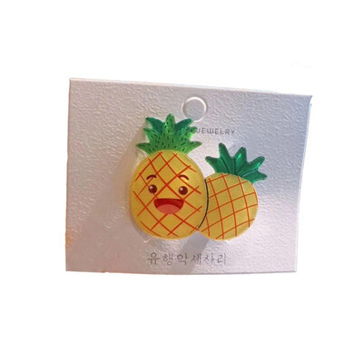 

1Pcs Girls Hair Clips Cute Cartoon Fruit Design Hair Pin Children Hairpin Princess Hair Accessories