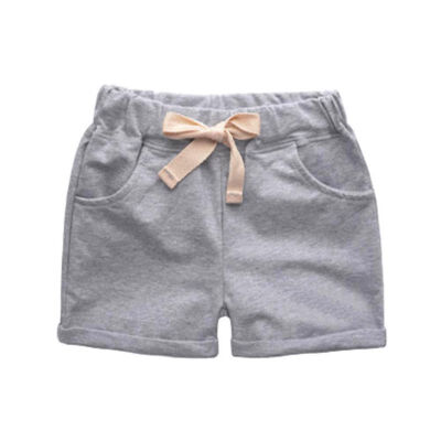 

Baby Boys Solid Shorts Trousers Kids Knee Length Shorts Childrens Cotton Blend Fashion