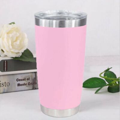 

Stainless Steel Double Wall Insulated Thermal Travel Coffee Mug Cup 20oz600ml