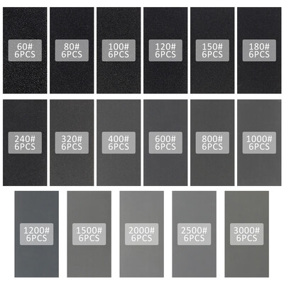 

30102Pcs 60 To 5000 Grit Sandpaper Assortment for Automotive Sanding