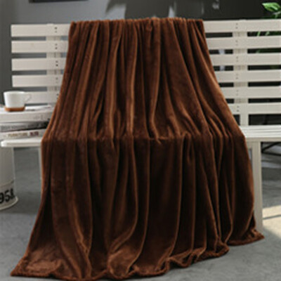 

Siaonvr Super Soft Warm Solid Warm Micro Plush Fleece Blanket Throw Rug Sofa Bedding