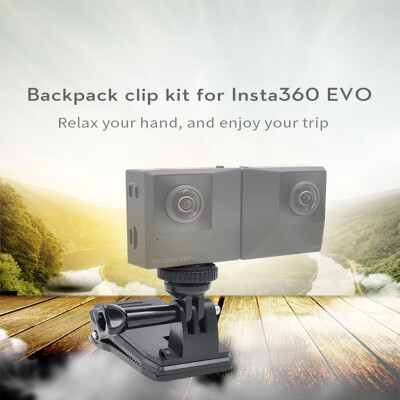 

Tailored 360° Rotational Backpack Clip For DJI Osmo Pocket For Insta360 EVO