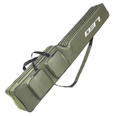 

Two Layer 130cm Fishing Rod Reel Bag Fishing Pole Gear Tackle Tool Carry Case Carrier Travel Bag Storage Bag Organizer Fishing Cov