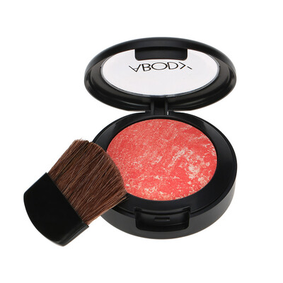 

Makeup Face Blusher Powder Palette Cosmetic Blusher Powder Mixed Colors with Mirror Brush