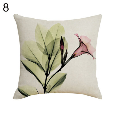 

Fresh Tulip Flower Square Throw Pillow Case Cushion Cover Sofa Bedding Articles