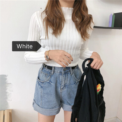 

New Autumn Winter Women Knitted Turtleneck Sweater Solid Slim Pullover Female Knit Sweaters Jumper Jersey Pull Femme Hiver