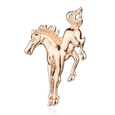 

2pcsset 2019 New Fashion New Horse Brooch The Zodiac Pin