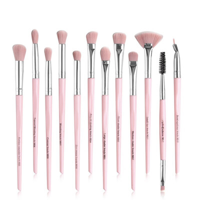 

12pcs New Eyelash Eyebrow Eyeliner Eyeshadow Brush Eye Cosmetic Brush Professional Eye Makeup Brush Set