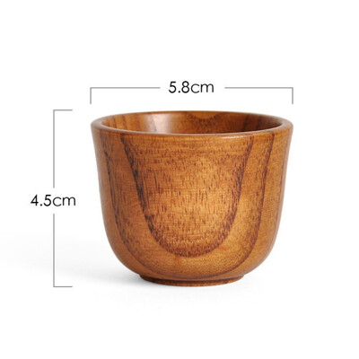 

1pc Chinese Teacup Green Tea Cup Natural Jujube Wood Cup Primitive Handmade Wooden Cup Milk Drinkware Beer Mug Coffee Mug