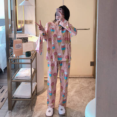 

Women Sleepwear Nightgown Pajama Set Tops with Pants