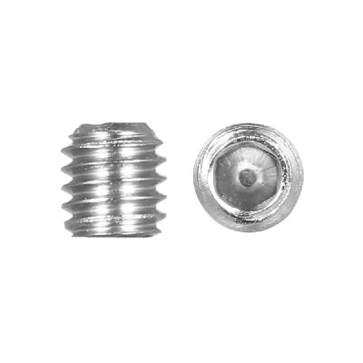 

DIN916 304 Stainless Steel Bolt Grub Screw Cup Point Hex Socket Set -316