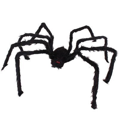 

Super Big Plush Spider Made Of Cloth And Iron Wire 3 Models For Party Or Halloween Decorations