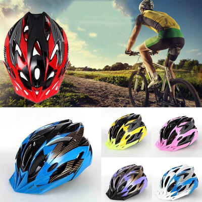 

Adult Bicycle Bike Safety Helmet Adjustable Protective Cycling Shockproof