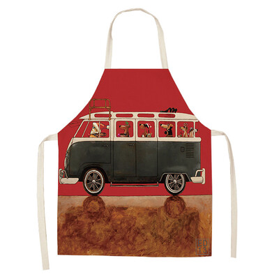

Tailored Christmas Decoration Cotton&Linen Apron Kitchen Aprons Dinner Party A