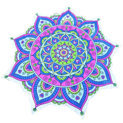 

2017 Indian Mandala Tapestry Wall Hanging Decor Polyester Yoga Blankets Beach Towel Mat Beach Blanket