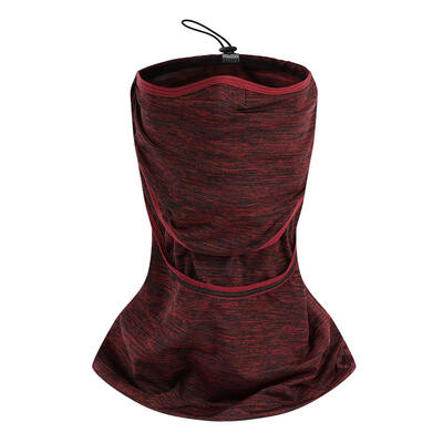 

Spring Sunscreen Scarf Full Face Mask Women Neck Breathable Ice Silk Fabric