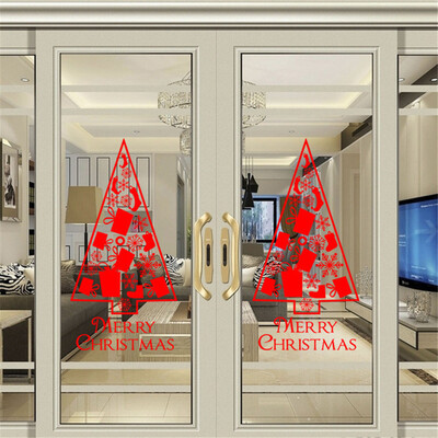 

Tailored 2019 Merry Christmas Household Room Wall Sticker Mural Decor Decal Removable