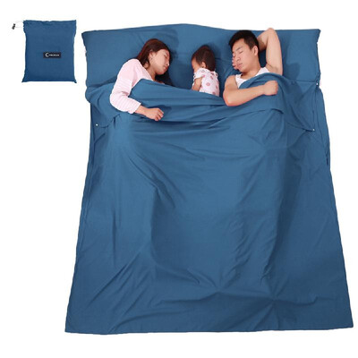 

Lightweight Sleeping Bag Liner Sleeping Sack Outdoor Camping Hotel Travel Sheet