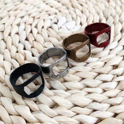 

4pcs Multi-function Ring-Shape Beer Bottle Opener Stainless Steel Ring Bottle Opener Kitchen Gadgets