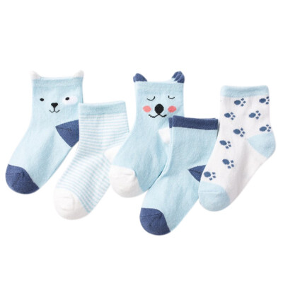 

5Pairslot 0-5Y Toddler Socks Kids Socks for Girls Cotton Mesh Cute Baby Boy Toddler Socks Baby Clothes Accessories