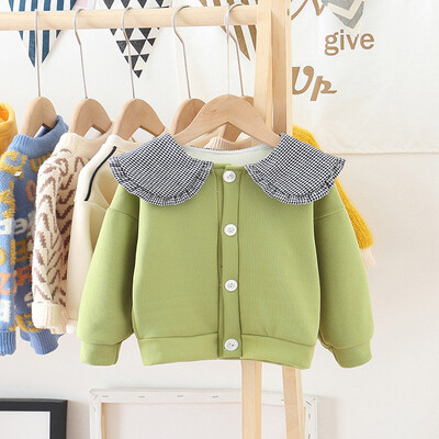 

Baby Girls Jacket Autumn Winter Jacket For Girls Coat Kids Warm Hooded Outerwear Thicken Jacket Coat Children Clothes