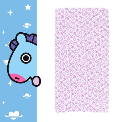 

Christ For Givek Kpop BTS Towel Tapestry Single Side Cartoon Portrait Household Products for Family&Friend 137 x 295 inch