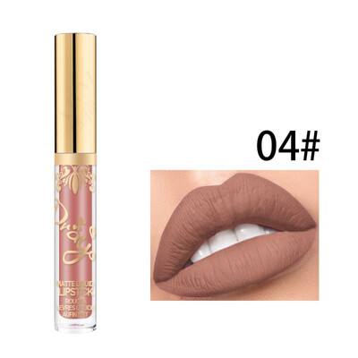 

Frosted Matte Shimmer Lip Gloss Non-Stick Cup Waterproof Long-Lasting Velvet Glitter Liquid Lipstick