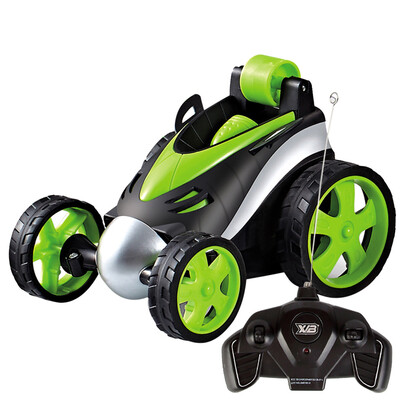 

Tailored Kids-Invincible Tornado Twister360 Degree Spinning Flips Remote Control Truck