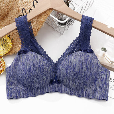 

Sexy Bras Women Push Up Lingerie Seamless Bra Wire Free Bralette Backless Plunge Intimates Lace Female Underwear