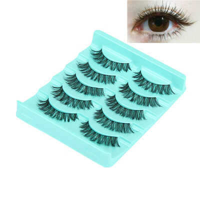 

〖Follure〗Big sale 5 PairLot Crisscross False Eyelashes Lashes Voluminous Hot Eye Lashes