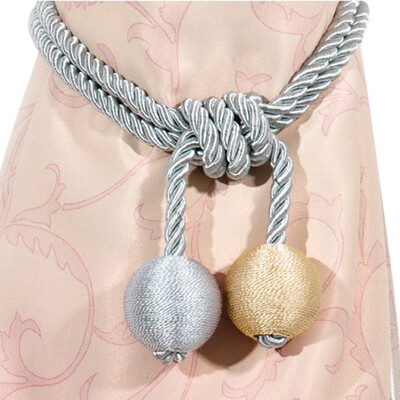 

High Quality Curtain Straps Curtains Hanging Ball For Curtains Hook Curtain Accessories Tied Tracks Rope