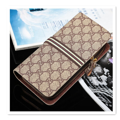 

2018 Korean version of the new ultra-thin men&women wallet mens long envelope wallet purse handbag