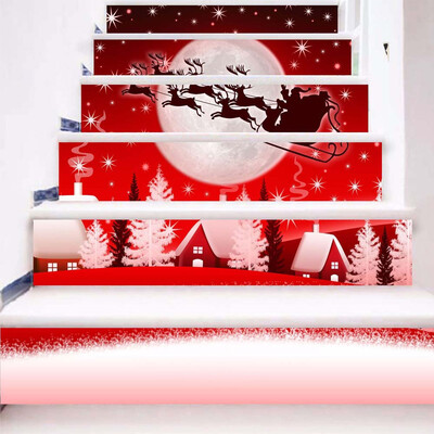 

Tailored DIY Steps Sticker Removable Stair Sticker Home Christmas Decor