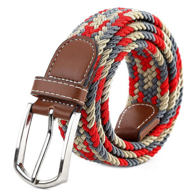 

New Fashion Canvas Belt Men Women Alloy Pin Buckle Harajuku Solid Color Dress Jeans Waistband Belt