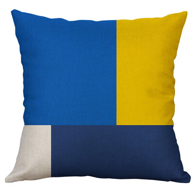

〖Follure〗Simple Linen Creative Lovely Pillow Cover Pillow Cover Car Pillow Cover