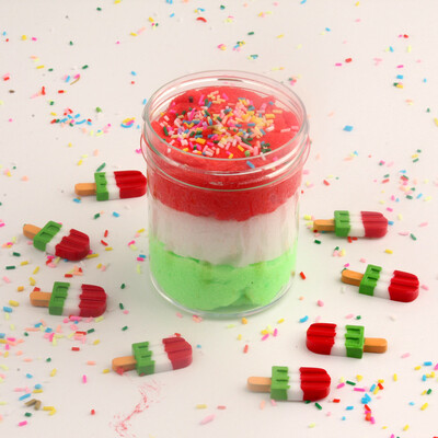 

〖Follure〗120ML Ice Cream Fluffy Cloud Slime Scented Stress Relief Sludge Toy