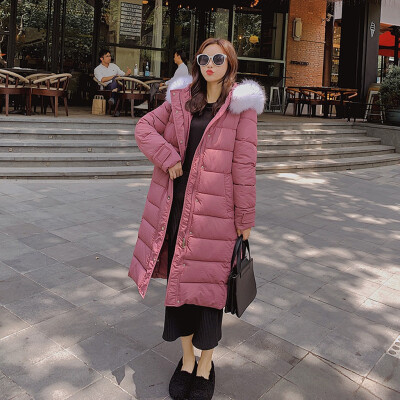 

Tailored Women Winter Warm Coat Hooded Thick Warm Loose Jacket Long Overcoat