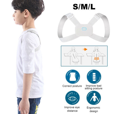 

Unisex Adjustable Smart Body Posture Correction Belt Shoulder Back Support Brace Correction Belt