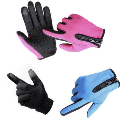 

Touch Screen Windproof Waterproof Outdoor Sport Gloves Men Women Unisex Winter Warm Mitten MLXL