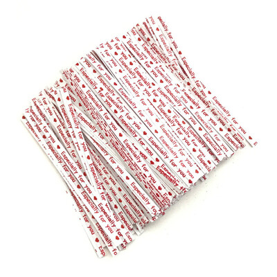 

Toponeto Kraft Paper Color Tied Packaging Bread Lollipop Baking Dessert Sealing Strip