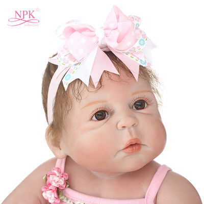 

22in Reborn Baby Rebirth Doll Kids Gift All Silica Gel Girl