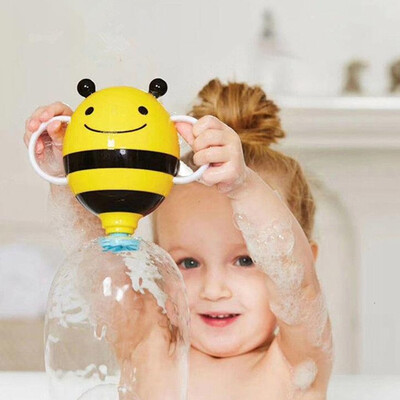 

〖Follure〗Baby Bath Toy Bee Fountain Bathtub Spray Water Pump Swimming Pool Water