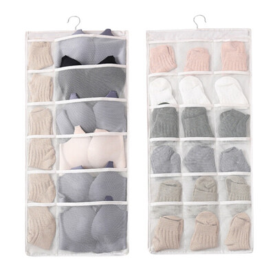 

Waterproof Moisture-proof Double-sided Clothing Storage And Hanging Bags Home Garden Home Storage Hanging Organization