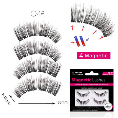 

Magnetic False Eyelash Lightweight Natural Fake Lashes Magnetic Eyelashes Without Glue New Arrival