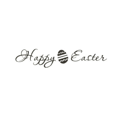 

Happy Easter Wall Decals Removable Peel&Stick PVC Wall Stickers Easter Egg Art Murals for Bedroom Living Room Home Decor