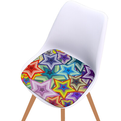 

Gobestart Printed Cotton Seat Pad Outdoor Dining Room Garden Kitchen Chair Cushion