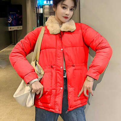 

Toponeto Fashion Women Lapel Imitation Wool Jacket Coat Warm Long Sleeves Overcoat