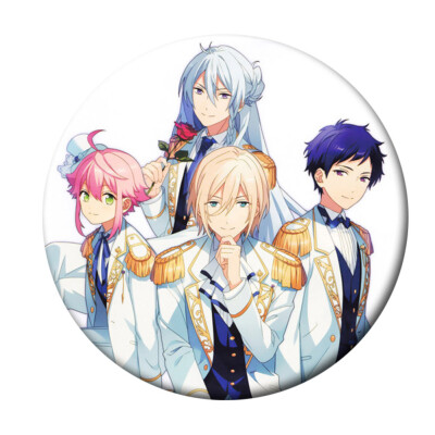 

CAR-TOBBY Anime Ensemble Stars Button Brooch Badge Pins For Clothes Hat Backpack Decor Gift