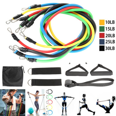 

Resistance Bands Set Yoga Exercise Fitness Band Rubber Loop Tube Bands Gym Training Workout Bands